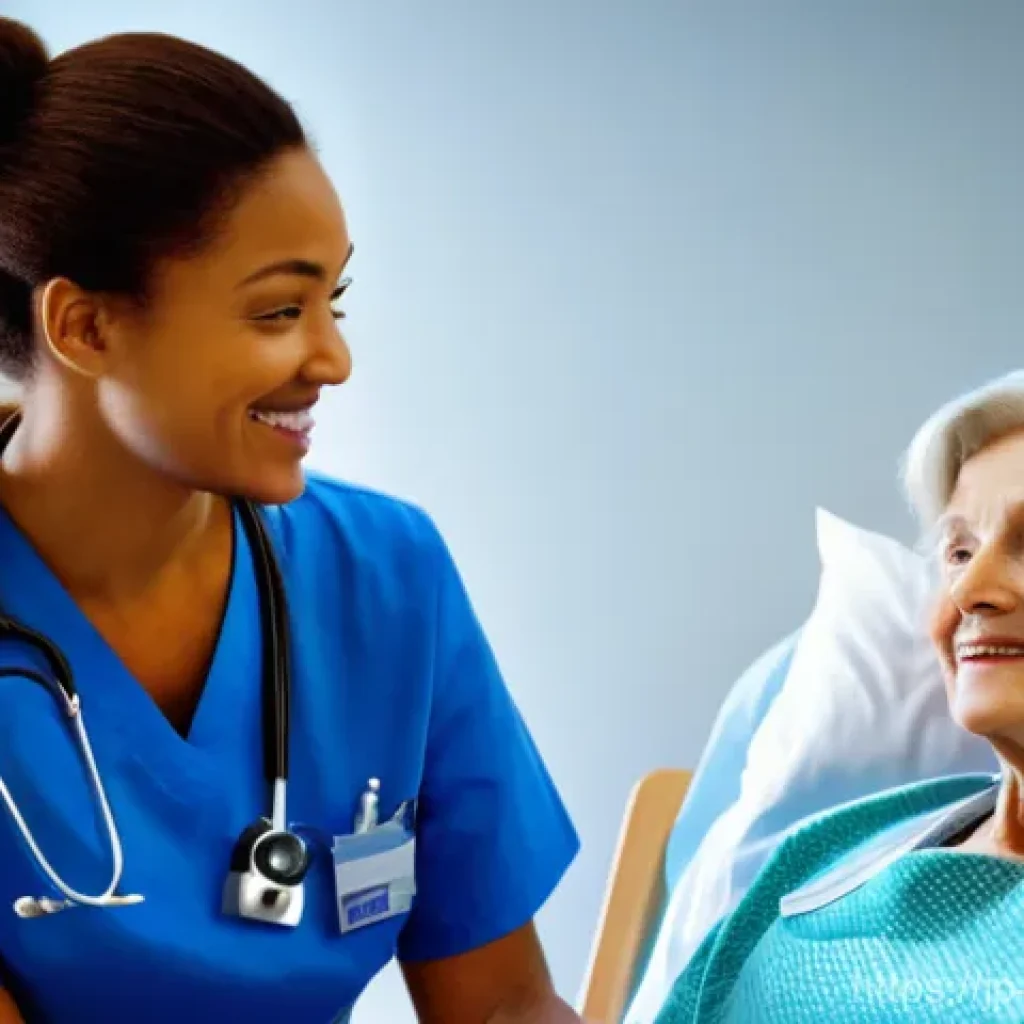 간호사 업무 환경과 근무 조건 - **Prompt 1: A Dedicated Hospital Nurse in Action**
"A compassionate and highly skilled female nu...