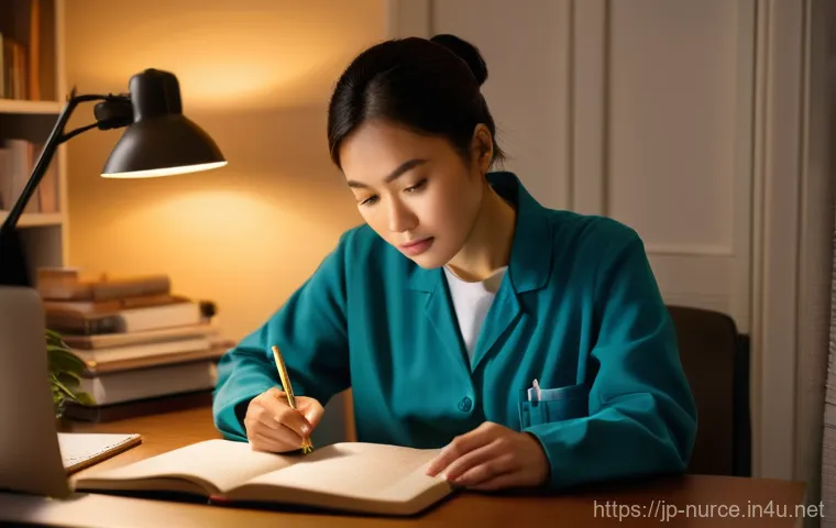 간호사의 국제 학회 발표 사례 - Four diverse nurses, including an Asian female nurse, an African male nurse, a Caucasian female nurs...